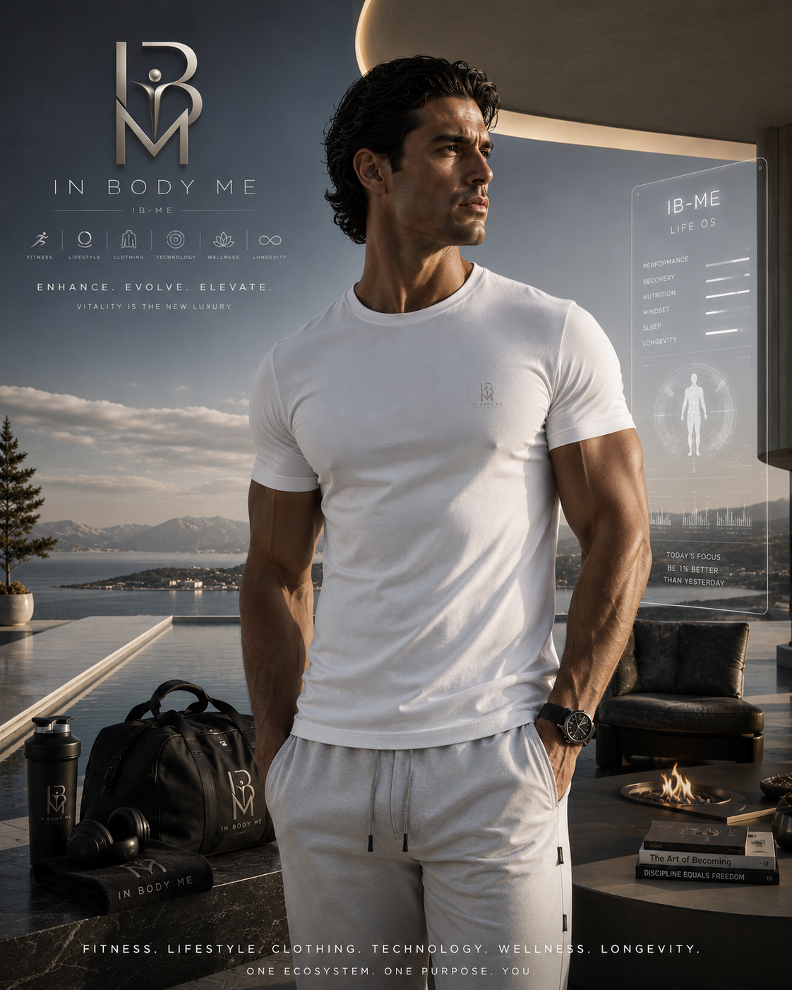 Ivory Performance Tee