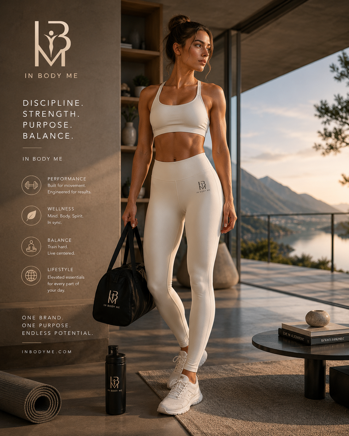 Women’s Ivory Performance Legging
