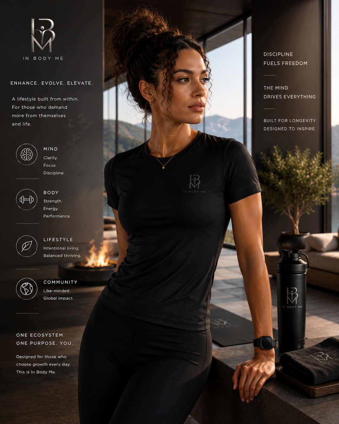 Women’s Obsidian Bio-Tech Tee